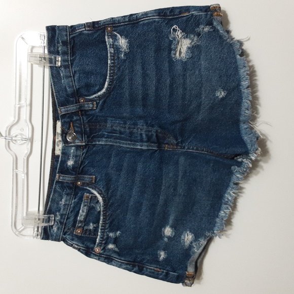 We The Free High Waist Button Fly Denim Short - Picture 1 of 8